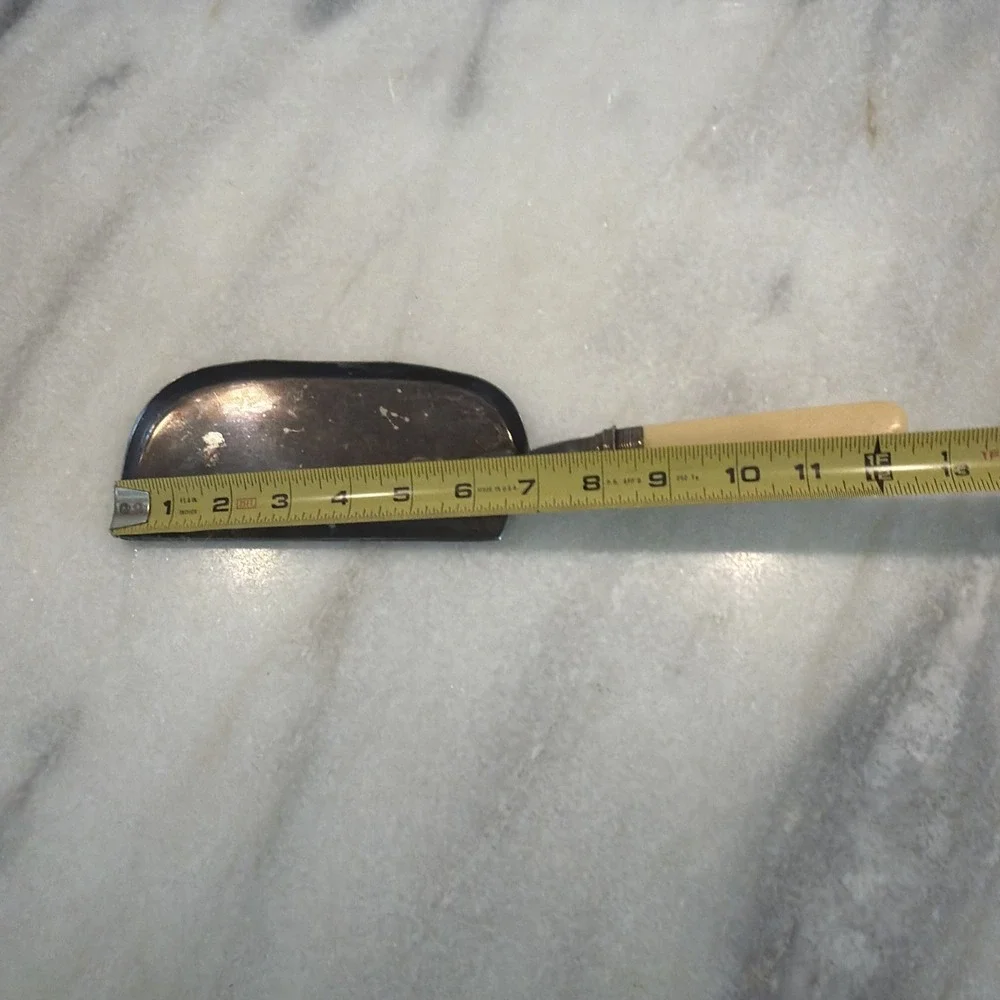 Antique Crumb Catcher Sterling 925 & Silver Plate Sheffield OLA001
